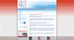 Desktop Screenshot of cuoreamicomantova.it